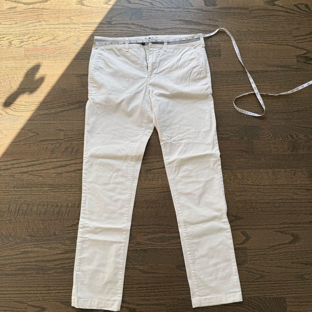 Express 365 Comfort Slim White Pants (32x34)